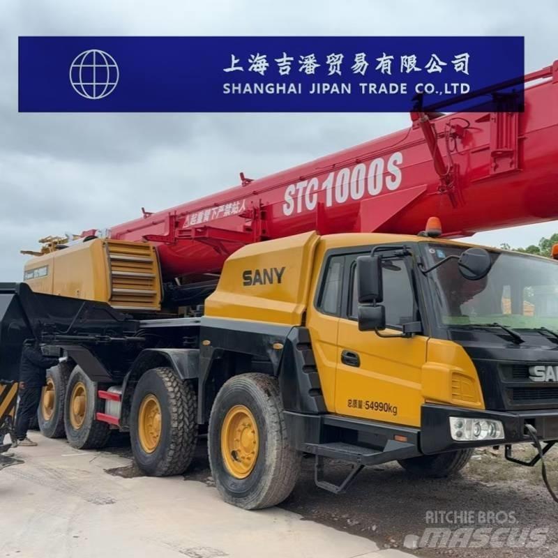Sany STC 1000 S Mobile and all terrain cranes