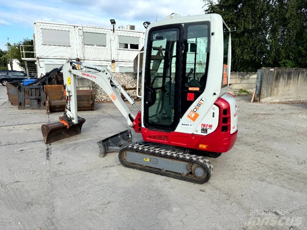 Takeuchi TB 216 Mini Excavators <7t (Mini Diggers)