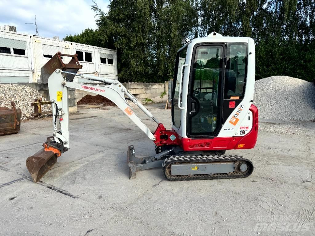 Takeuchi TB 216 Mini Excavators <7t (Mini Diggers)
