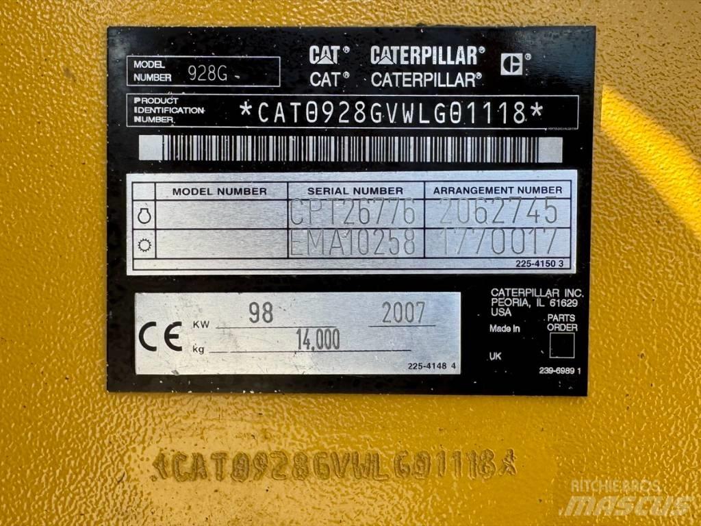 CAT 928 G z Wheel Loaders