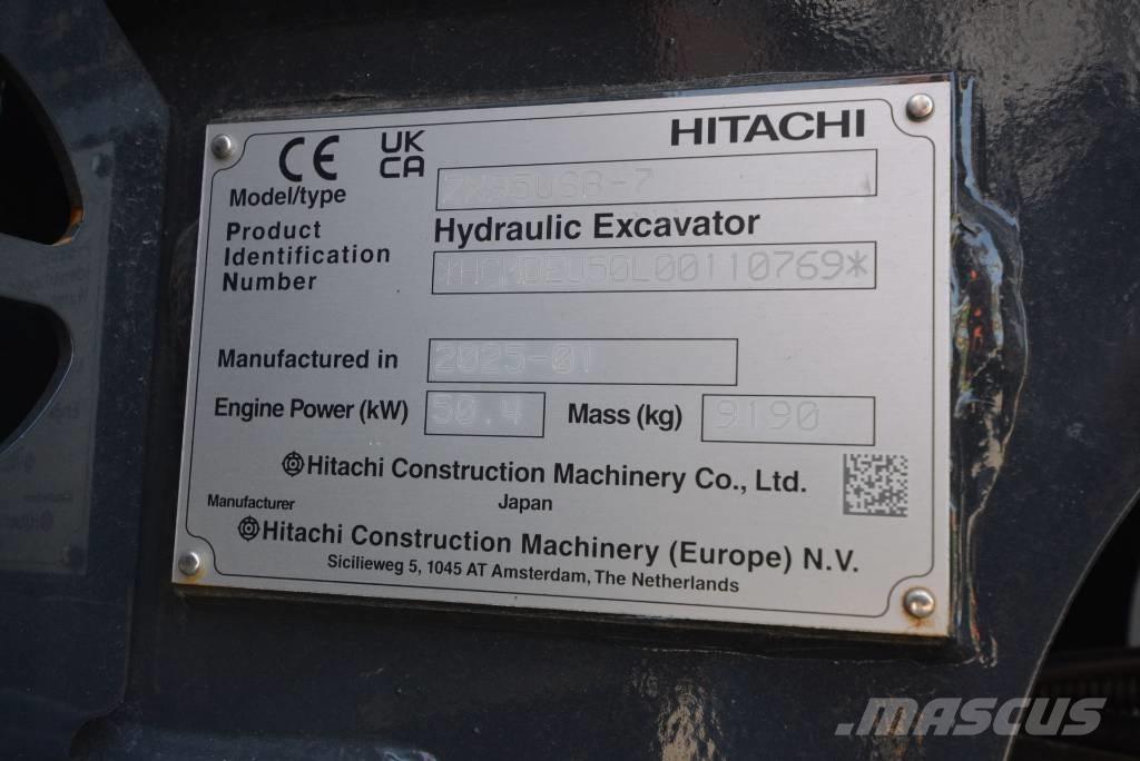 Hitachi ZX 95 USB-7 Mini excavators  7t - 12t