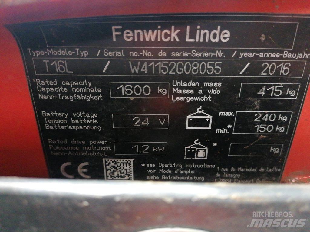 Linde T16L Pallet Truck