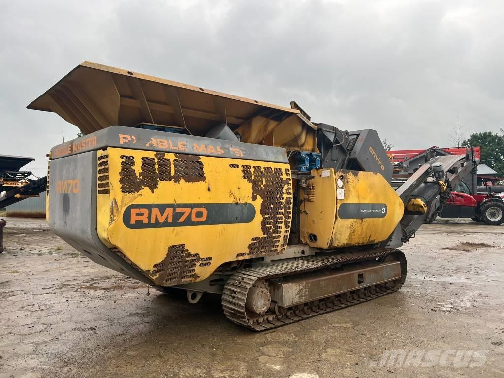 Rubble Master RM 70 Mobile crushers
