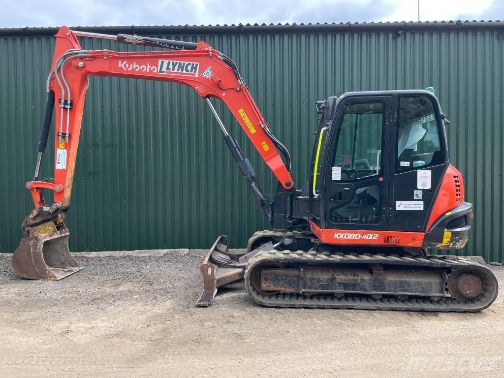 Kubota KX 080-4 Mini excavators  7t - 12t
