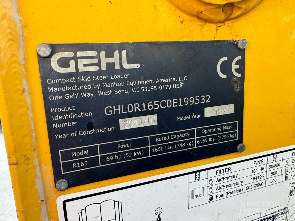 Gehl R 165 Skid Steer Loaders