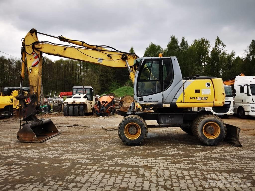 New Holland MH 5.6 Wheeled Excavators