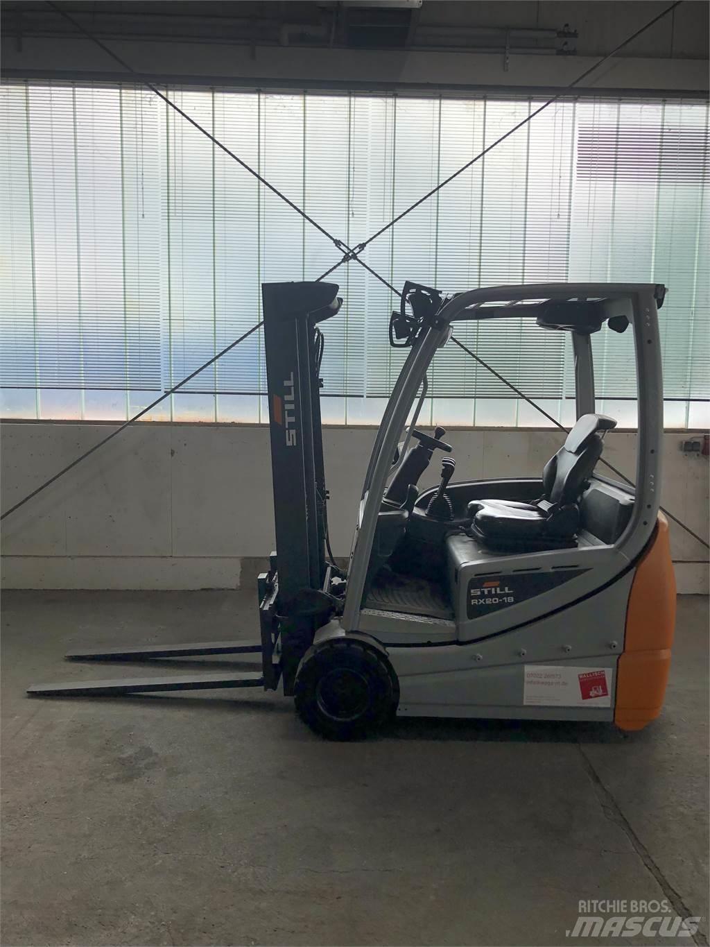 Still RX20-18 Electric Forklifts