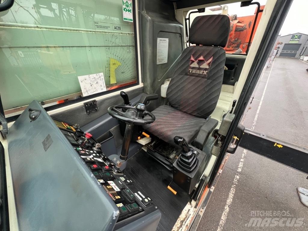 Terex AC 55 Mobile and all terrain cranes