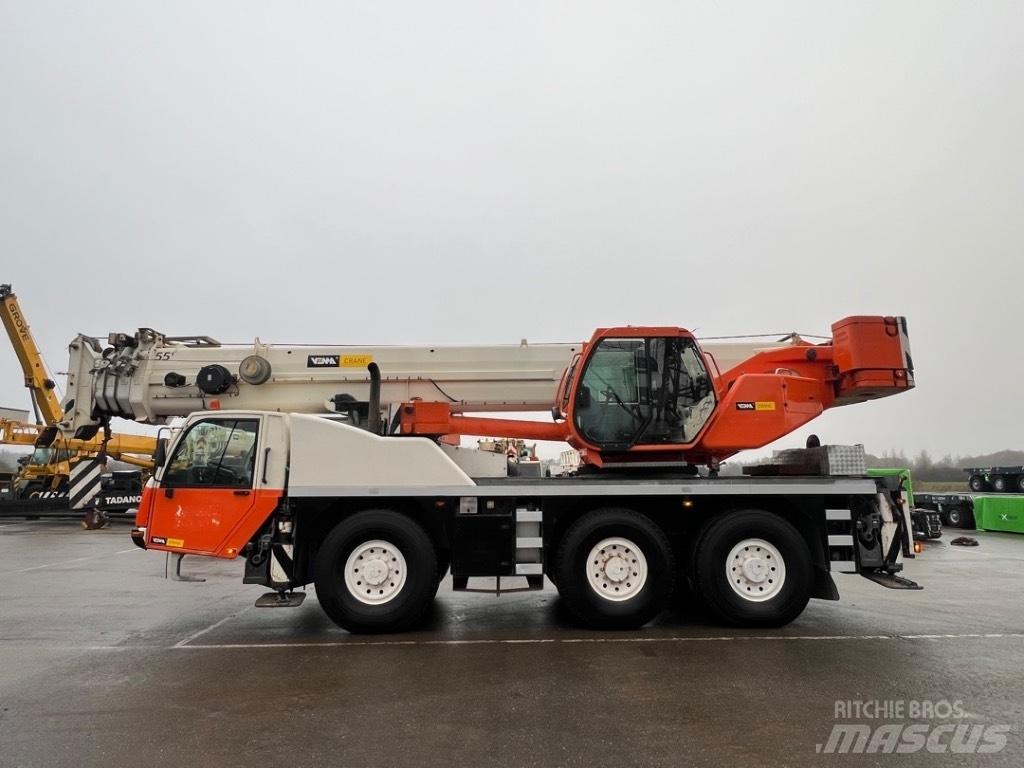 Terex AC 55 Mobile and all terrain cranes