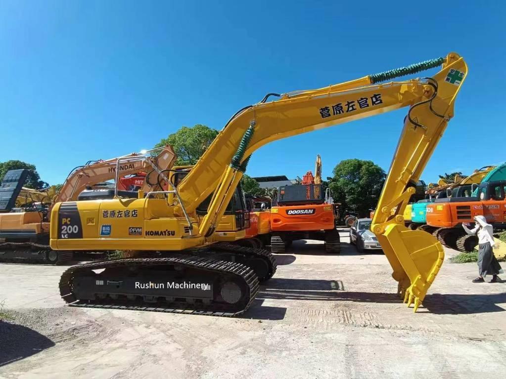 Komatsu PC 200 Crawler Excavators