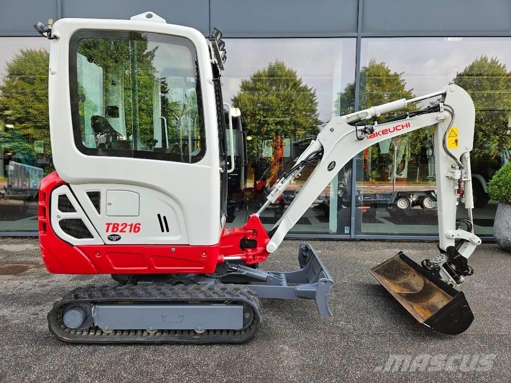 Takeuchi TB 216 Mini Excavators <7t (Mini Diggers)