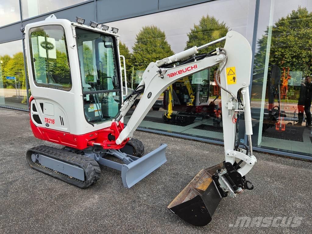 Takeuchi TB 216 Mini Excavators <7t (Mini Diggers)
