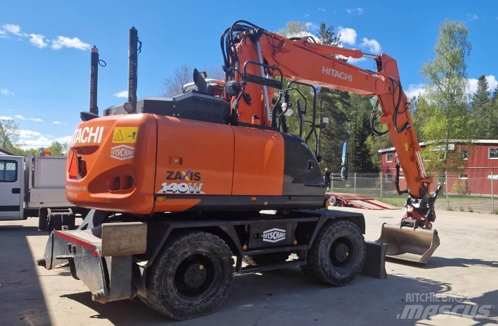 Hitachi ZX 140 W-6 Wheeled Excavators
