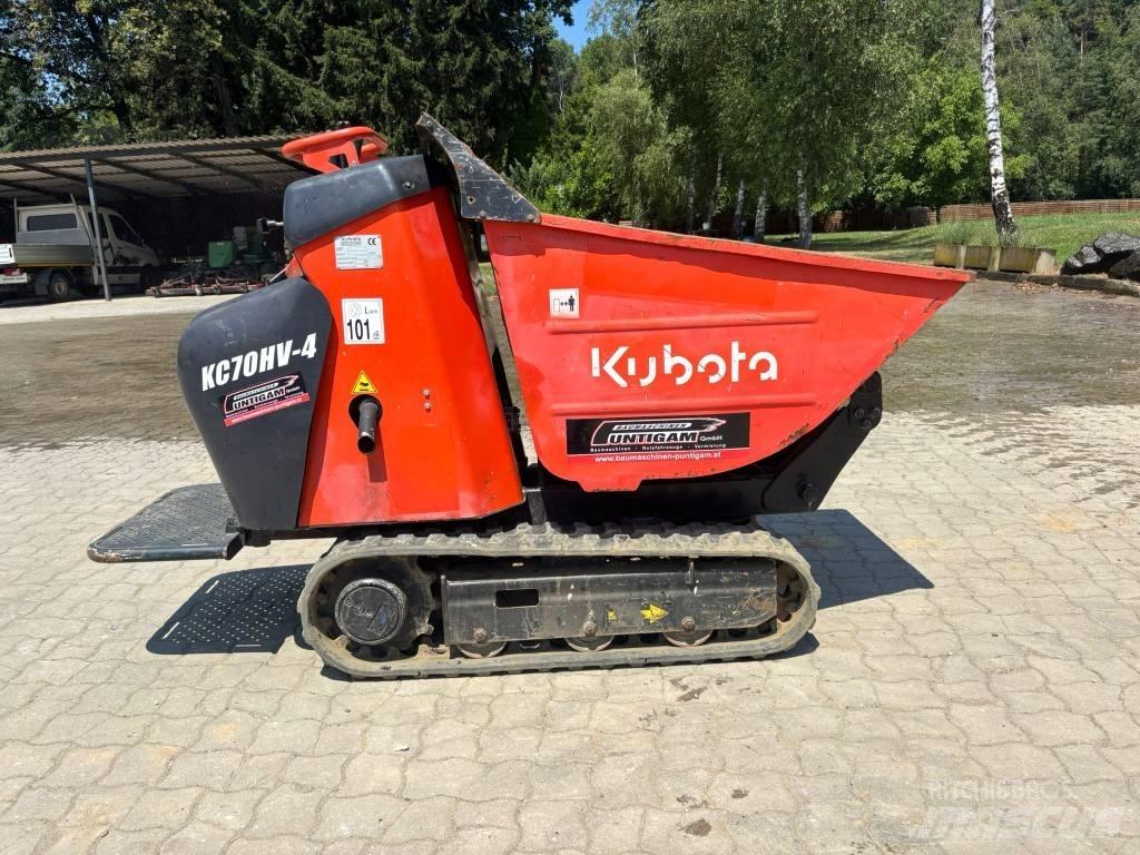 Kubota KC 70 Site Dumpers