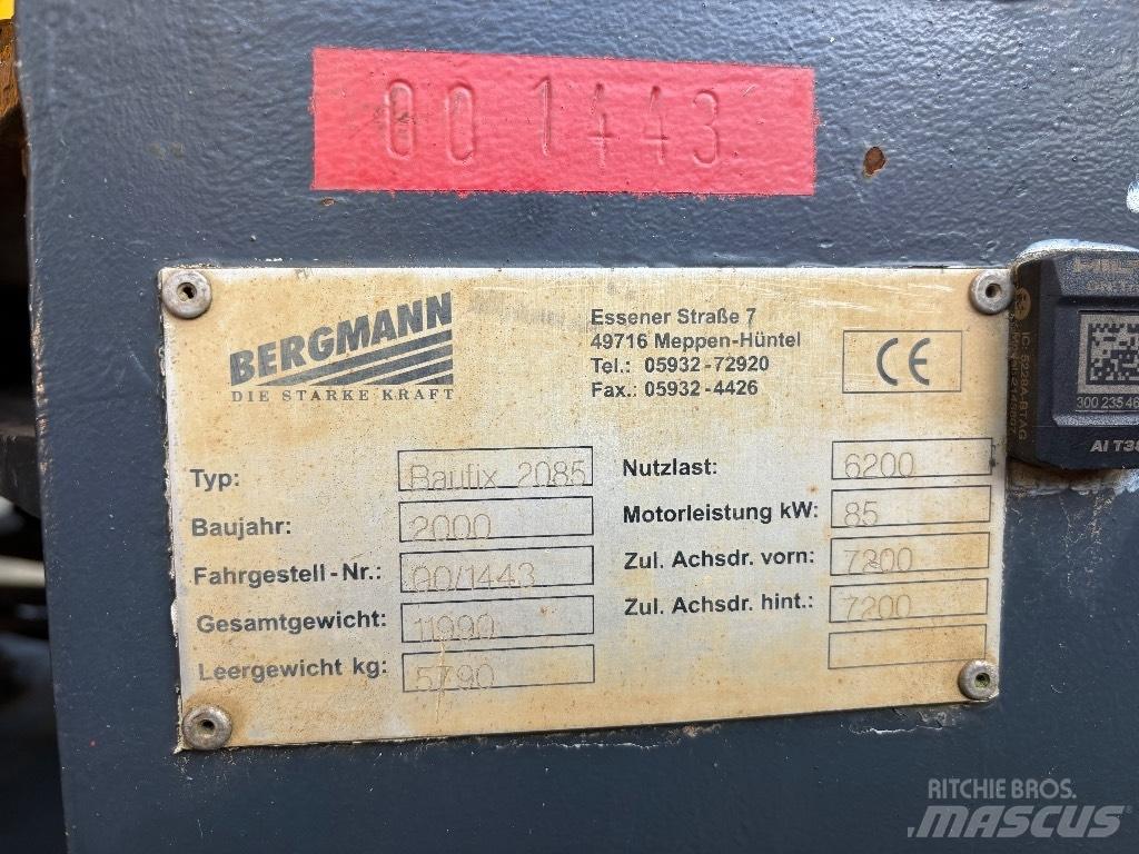 Bergmann Baufix 2085 Articulated Dump Trucks (ADTs)