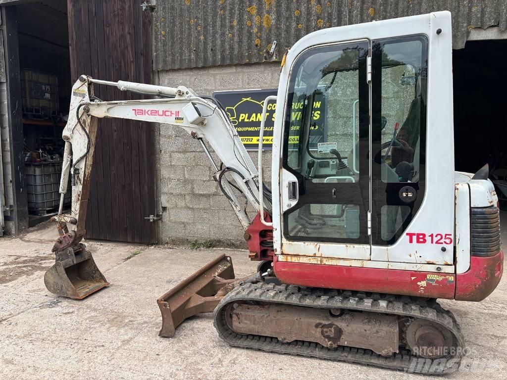 Takeuchi TB 125 Mini Excavators <7t (Mini Diggers)