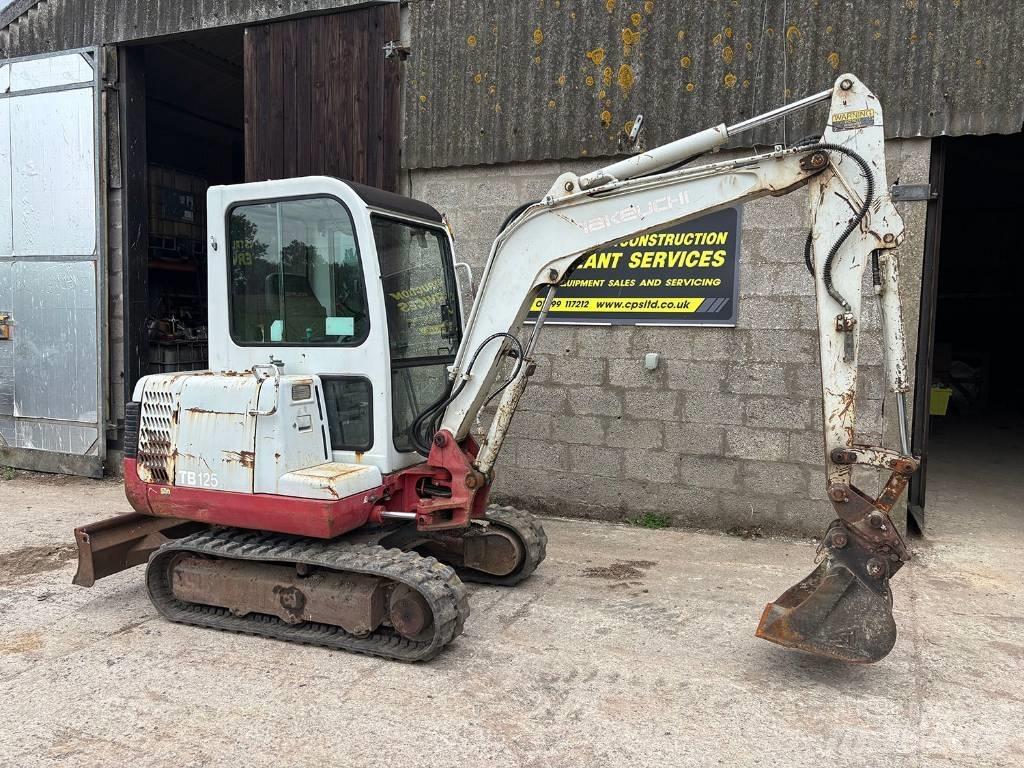 Takeuchi TB 125 Mini Excavators <7t (Mini Diggers)