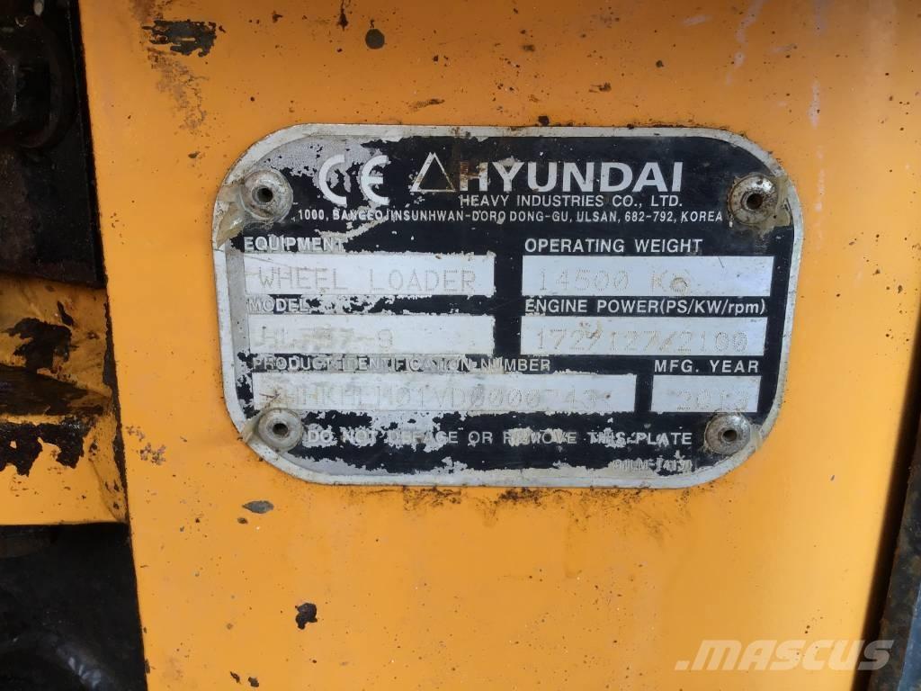 Hyundai HL 757-9 Wheel Loaders