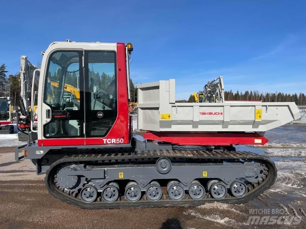 Takeuchi TCR 50 Tracked Dumpers
