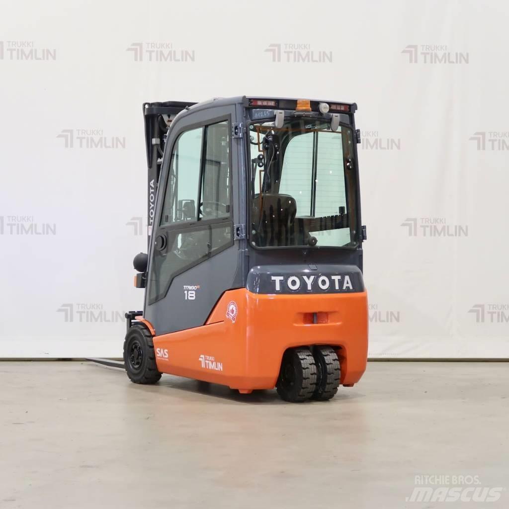 Toyota 8FBE18T Electric Forklifts
