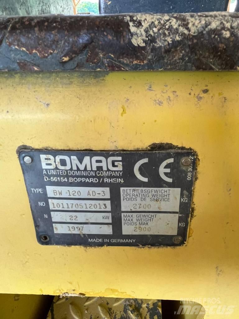 Bomag BW 120 AD-3 Twin drum rollers