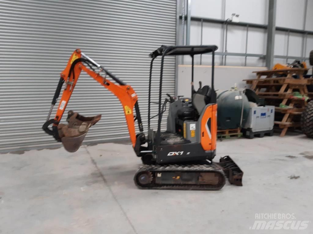 Doosan DX17Z Mini Excavators <7t (Mini Diggers)