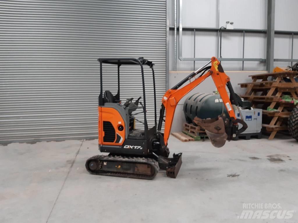 Doosan DX17Z Mini Excavators <7t (Mini Diggers)