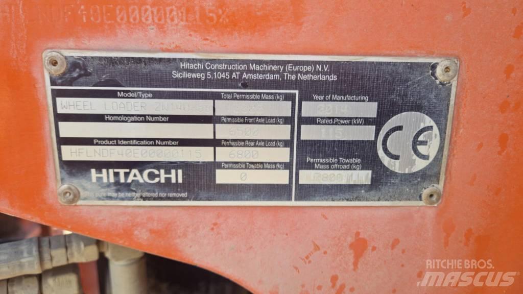 Hitachi ZW 140 Wheel Loaders