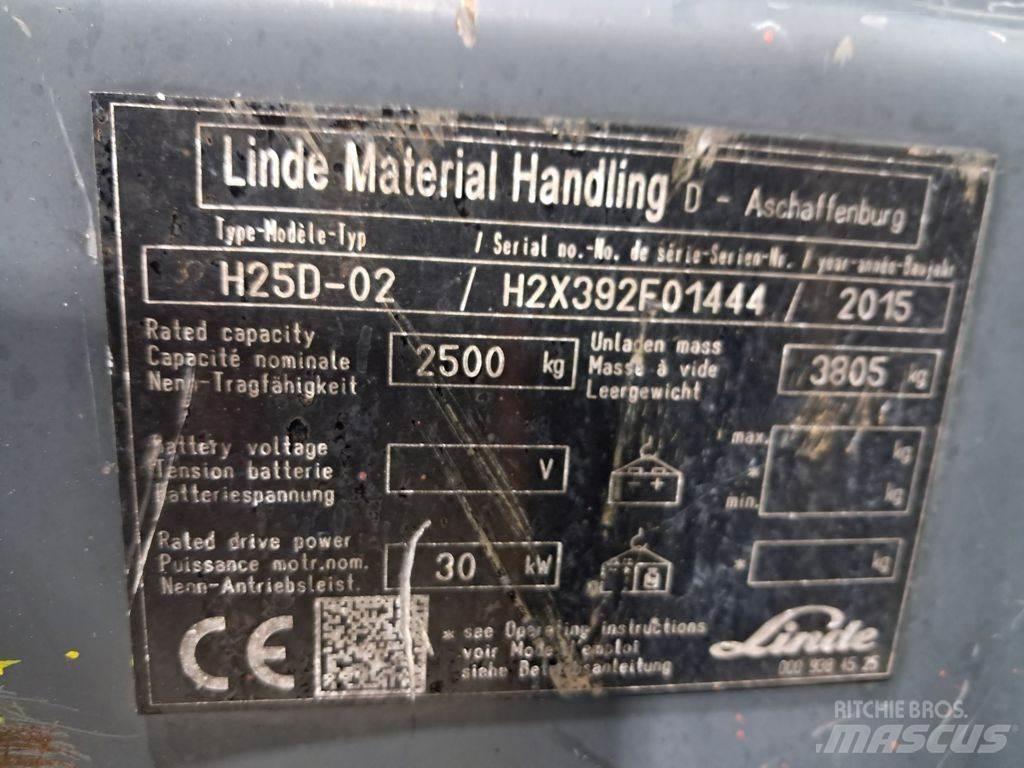 Linde H25D-02 Diesel Forklifts