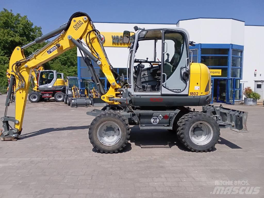 Wacker Neuson EW100 Wheeled Excavators