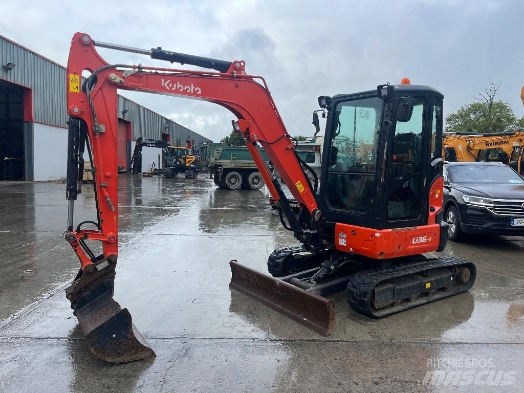 Kubota U 36-4 Mini Excavators <7t (Mini Diggers)