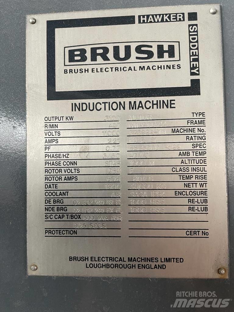  Brush 3100kW Motor Waste / Recycling & Quarry Attachments