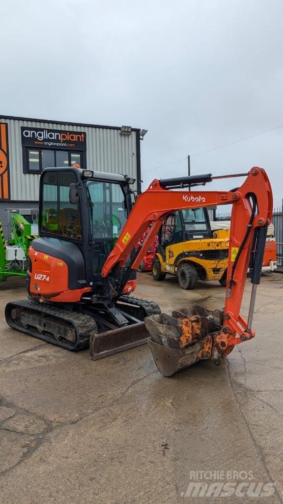Kubota U 27-4 Mini Excavators <7t (Mini Diggers)