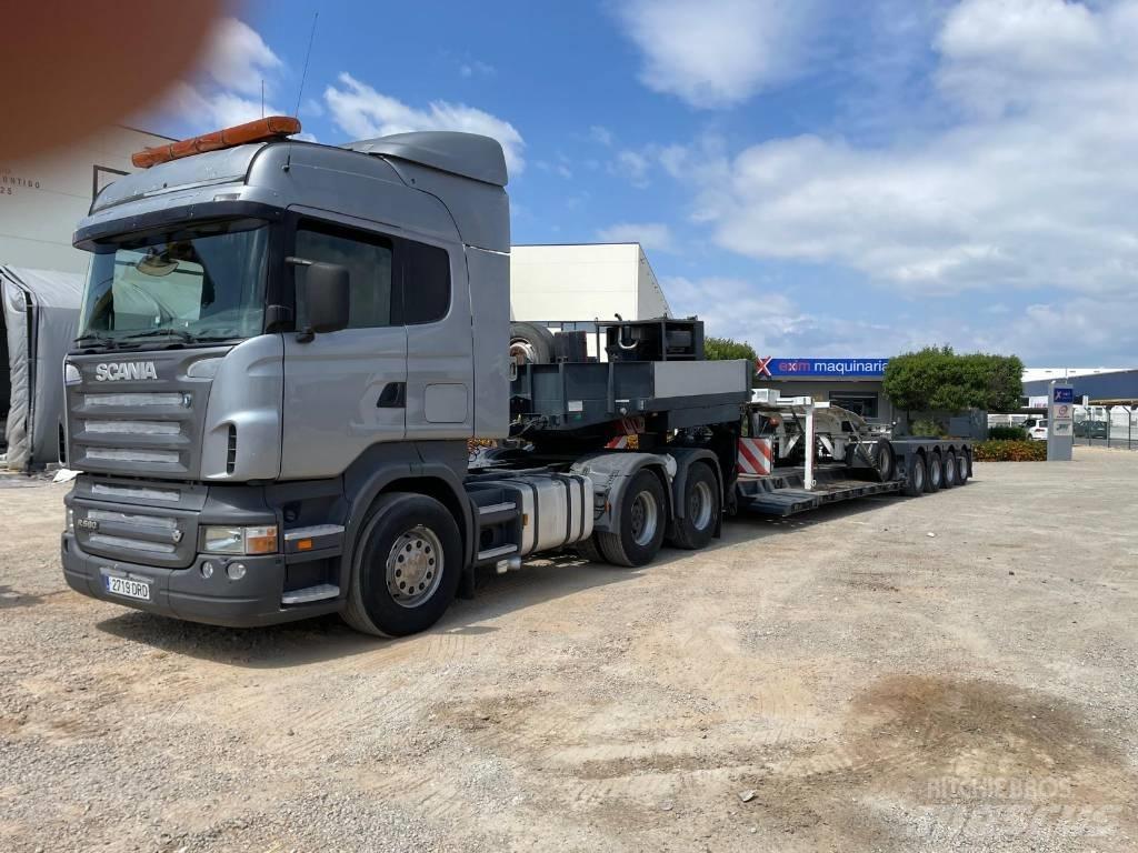 Scania R 580 Winch trucks