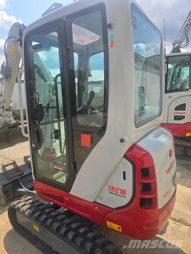 Takeuchi TB 216 A Mini Excavators <7t (Mini Diggers)