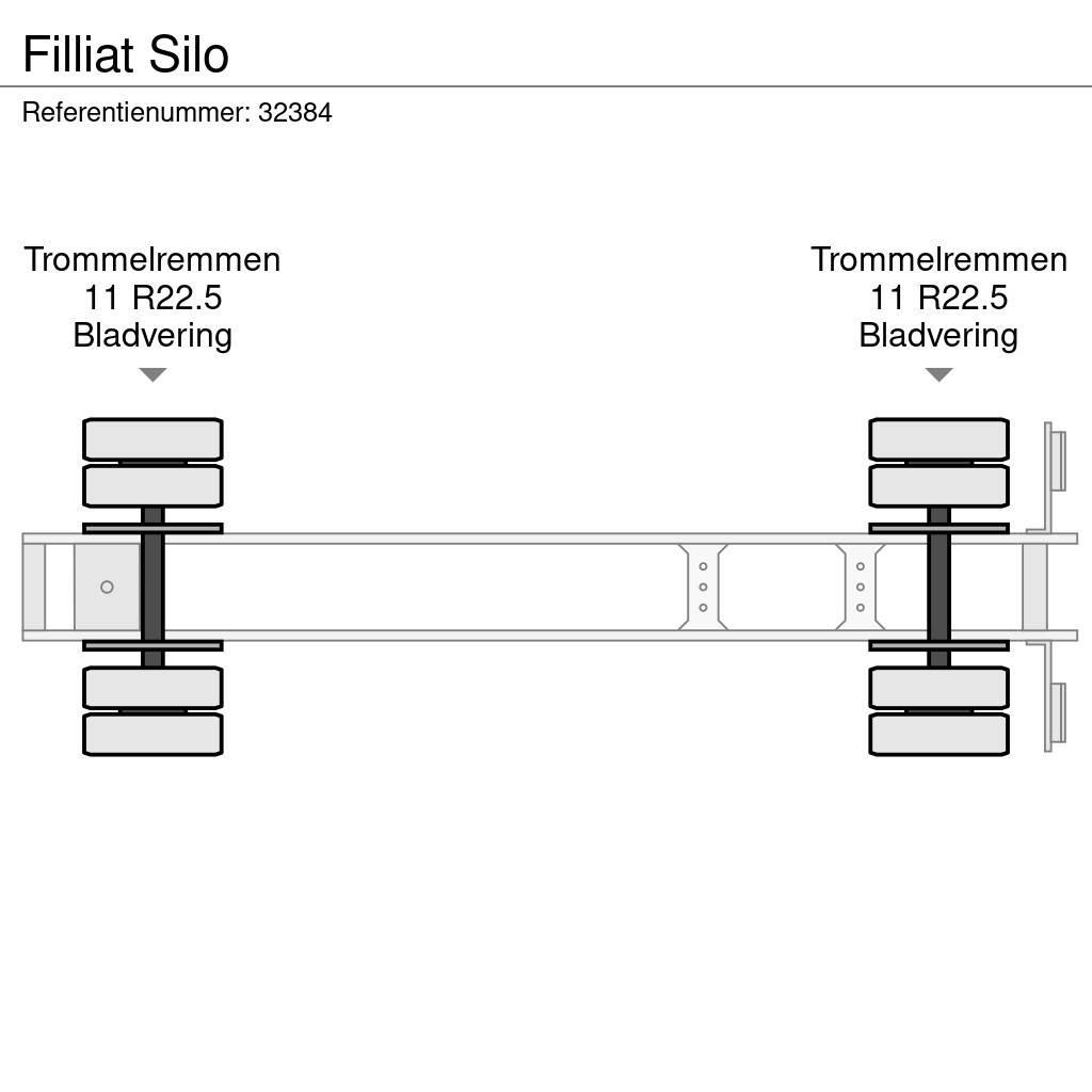  FILLIAT Silo Tanker Trailers