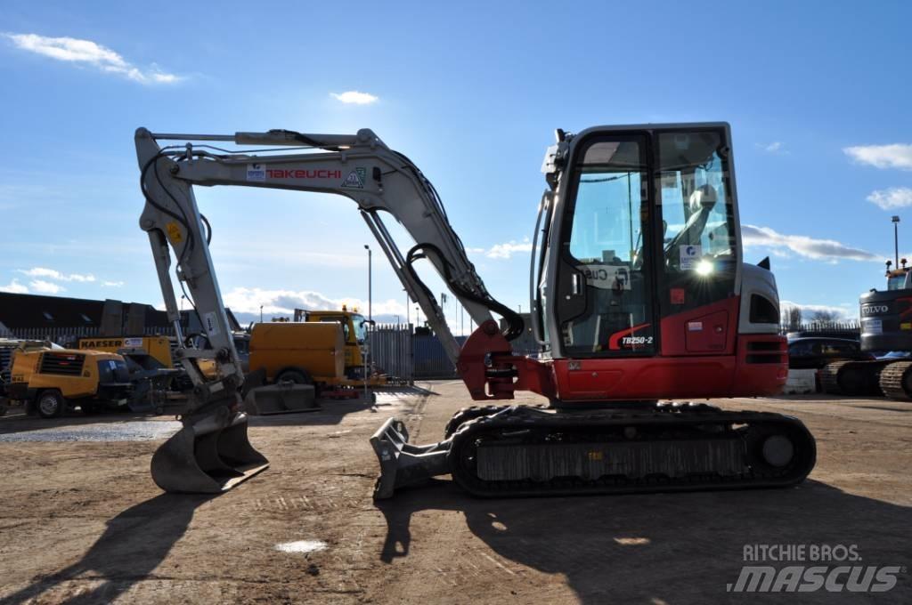 Takeuchi TB 250-2 Mini Excavators <7t (Mini Diggers)