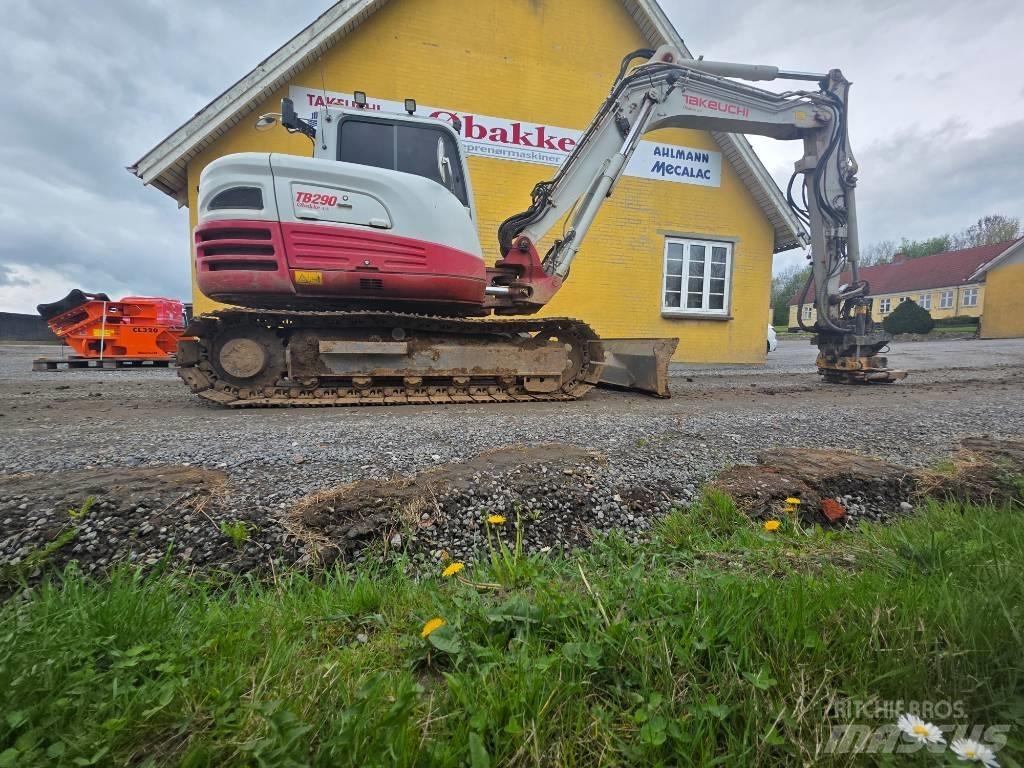 Takeuchi TB 290 Mini excavators  7t - 12t