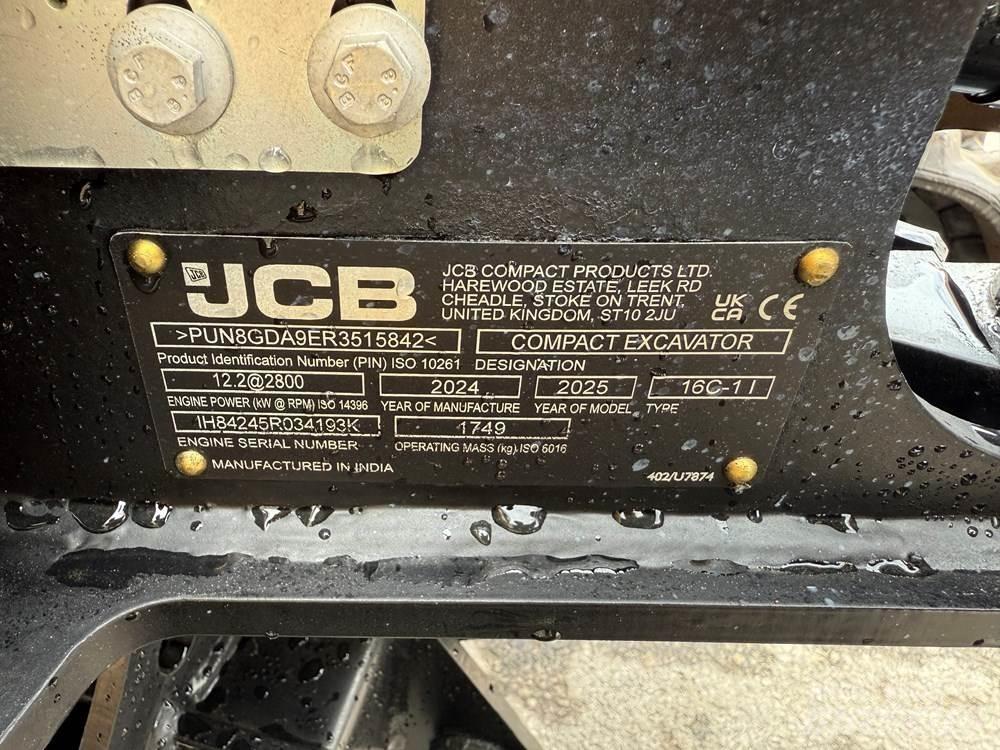 JCB 16C-1 Mini Excavators <7t (Mini Diggers)