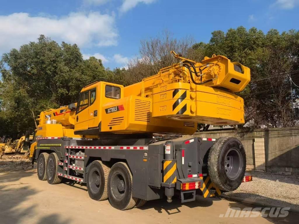 XCMG XCT 80 Mobile and all terrain cranes