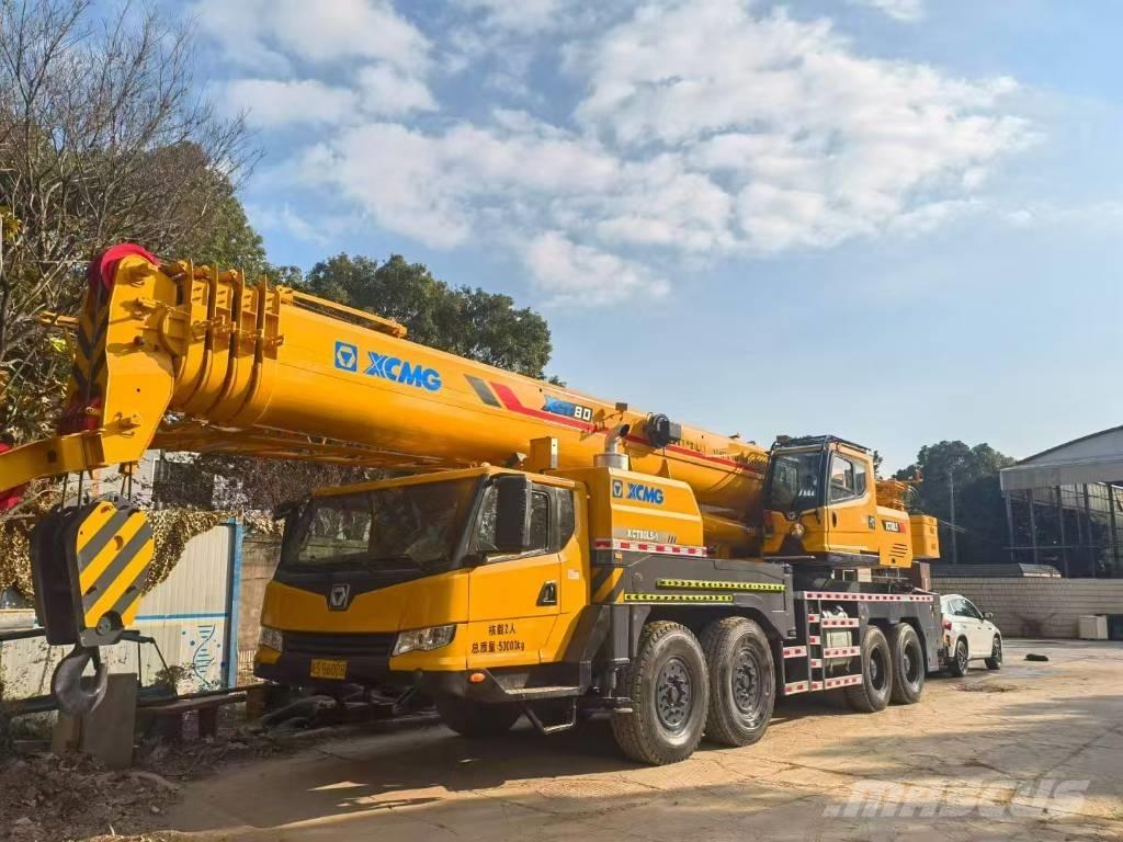XCMG XCT 80 Mobile and all terrain cranes