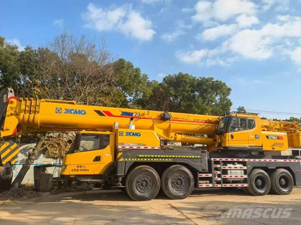 XCMG XCT 80 Mobile and all terrain cranes