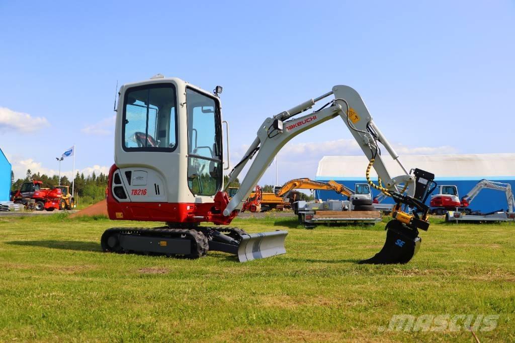 Takeuchi TB216 Mini Excavators <7t (Mini Diggers)