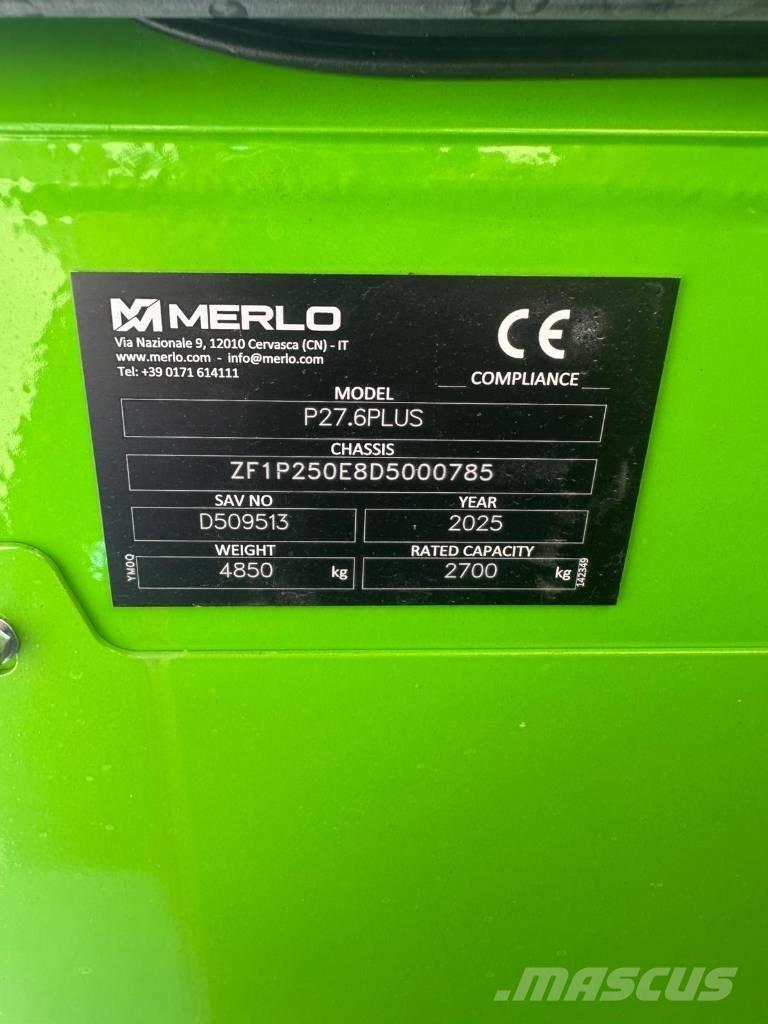 Merlo P 27.6 Plus Telescopic Handlers