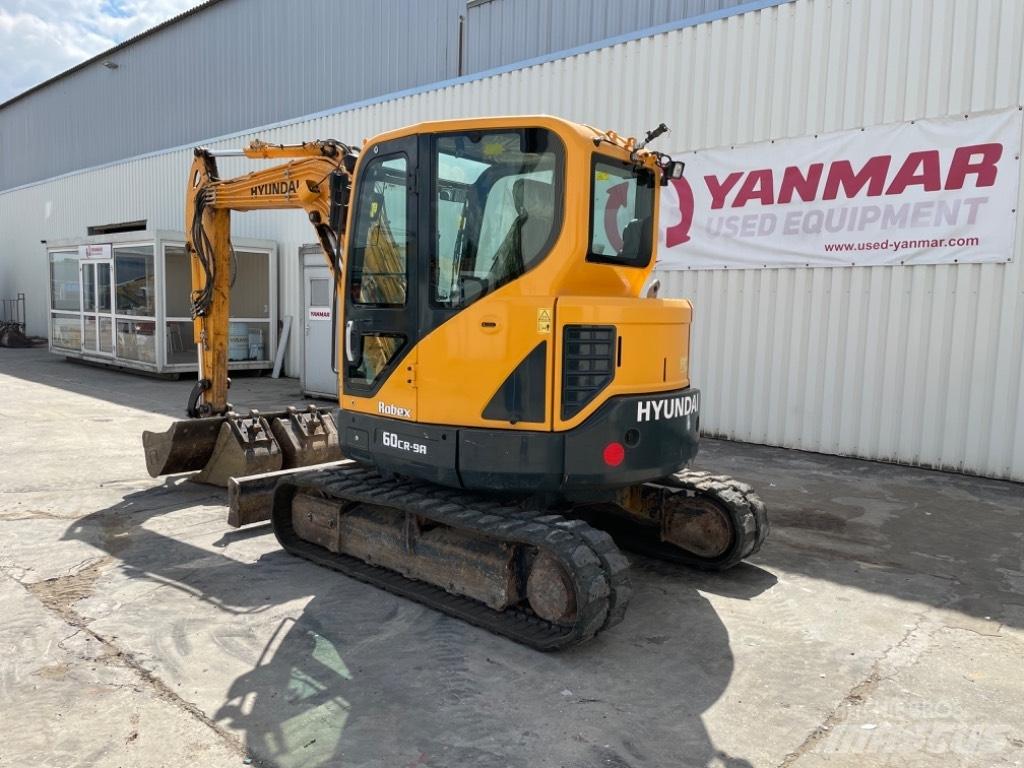 Hyundai R60 CR9A Mini Excavators <7t (Mini Diggers)