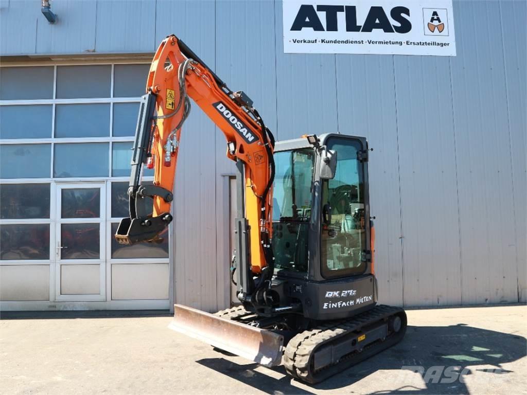 Doosan DX27Z-7 Mini Excavators <7t (Mini Diggers)