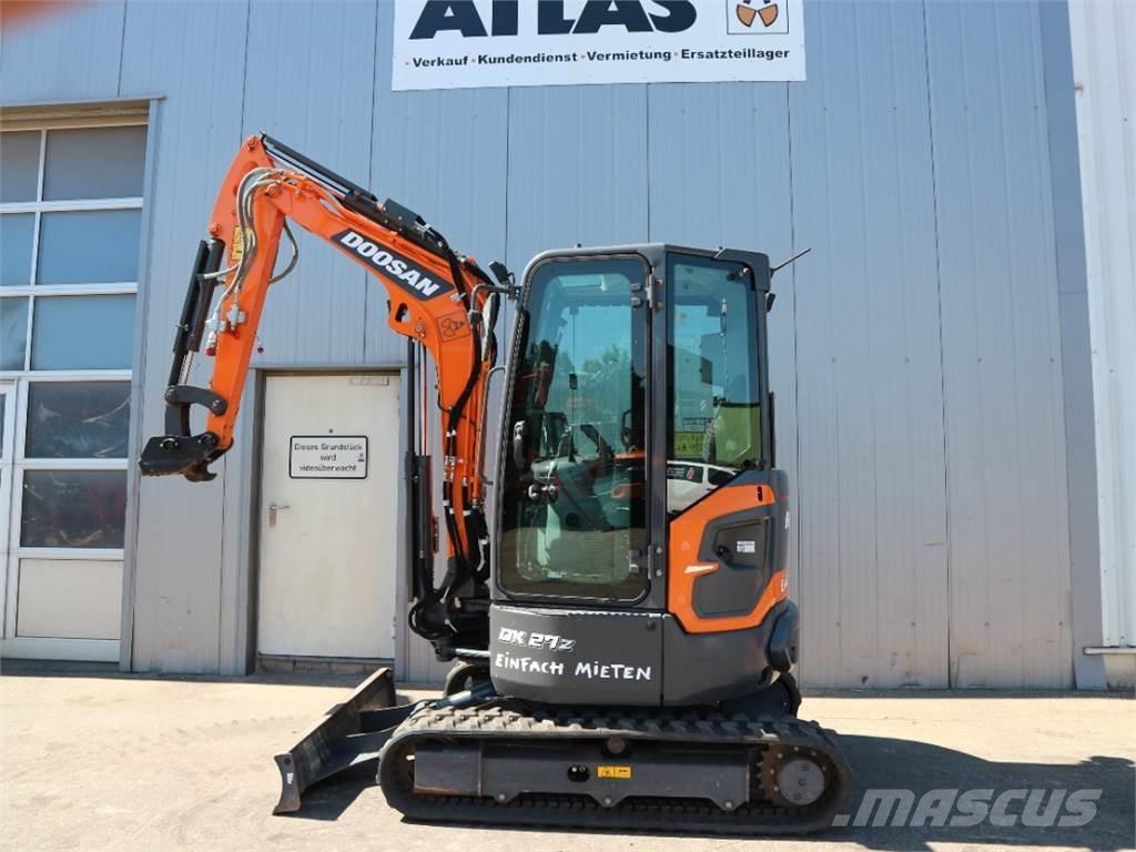 Doosan DX27Z-7 Mini Excavators <7t (Mini Diggers)
