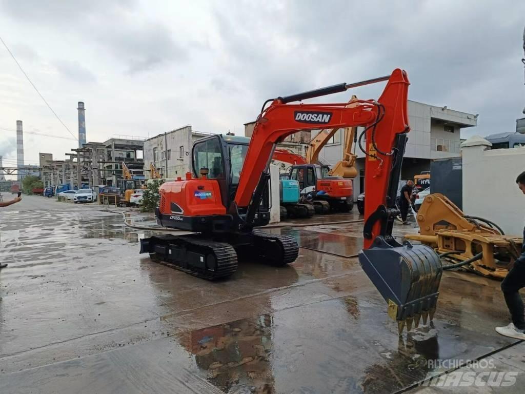 Doosan DX 55 Mini Excavators <7t (Mini Diggers)