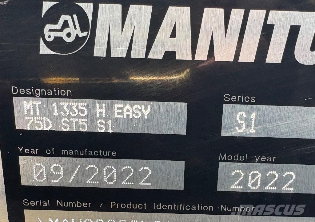Manitou MT 1335 Telescopic Handlers