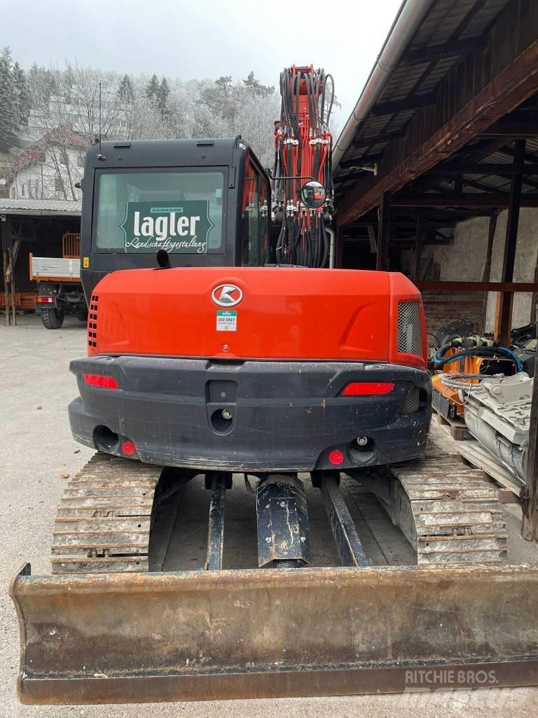 Kubota KX 080-4a2 Midi excavators  7t - 12t